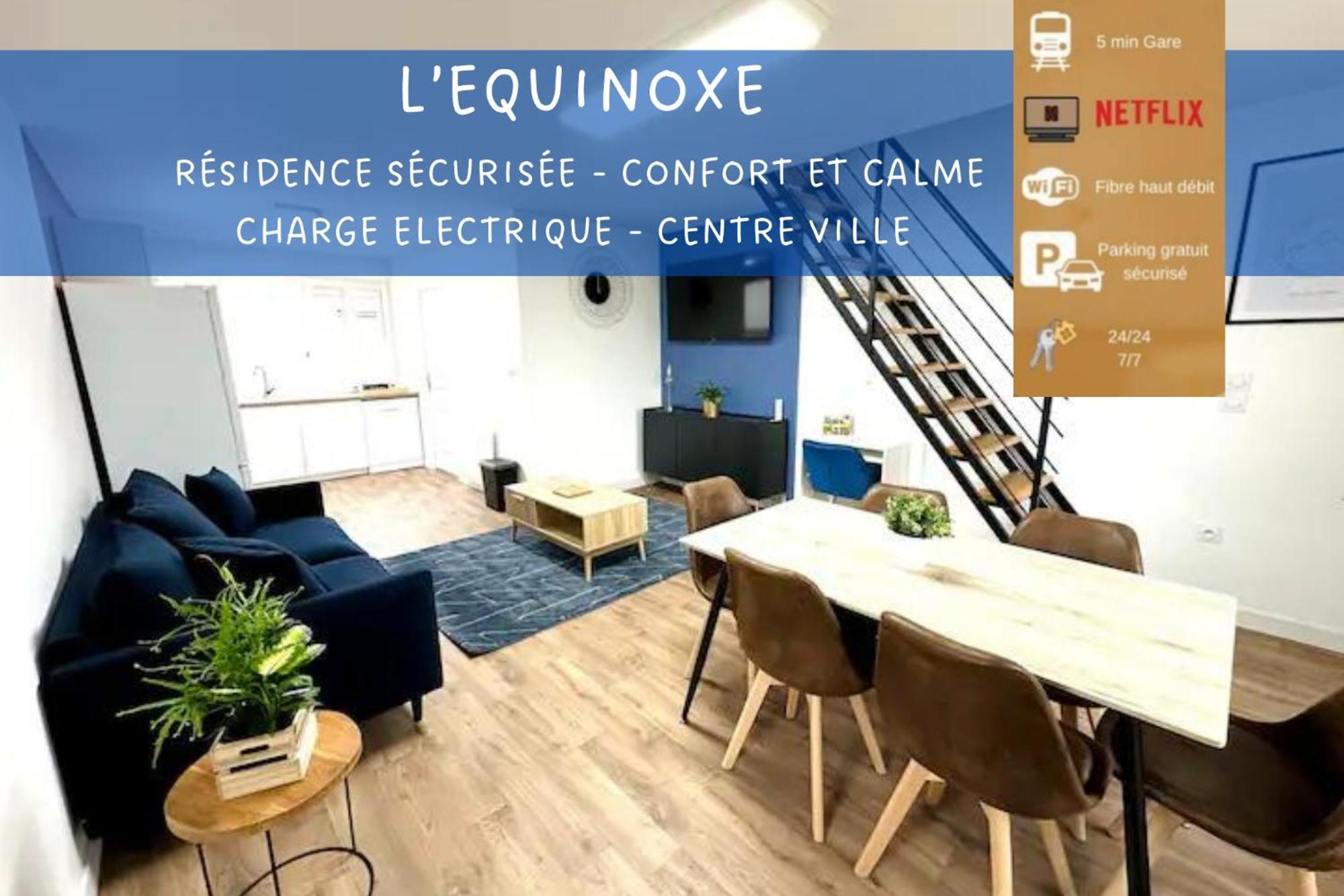 L'Equinoxe - Parking Prive - Zapart'Hotels Malesherbes エクステリア 写真